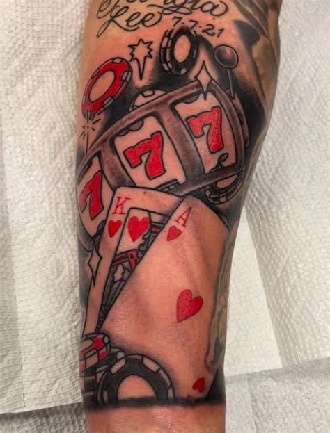 tattoo gambling sleeve